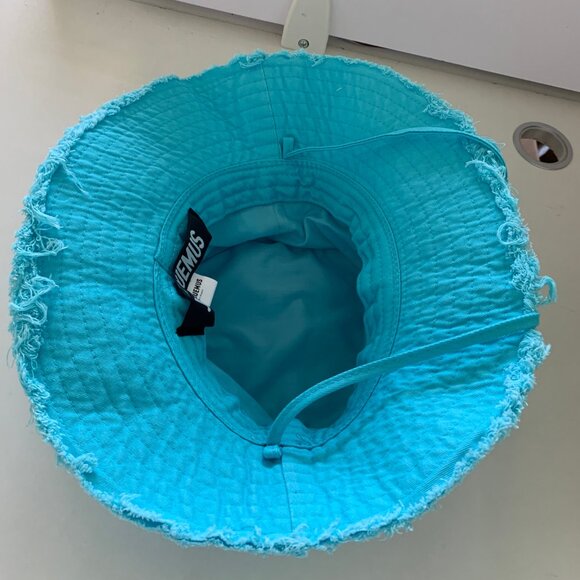 Jacquemus fashion sky blue sun hat58 - Picture 8 of 8